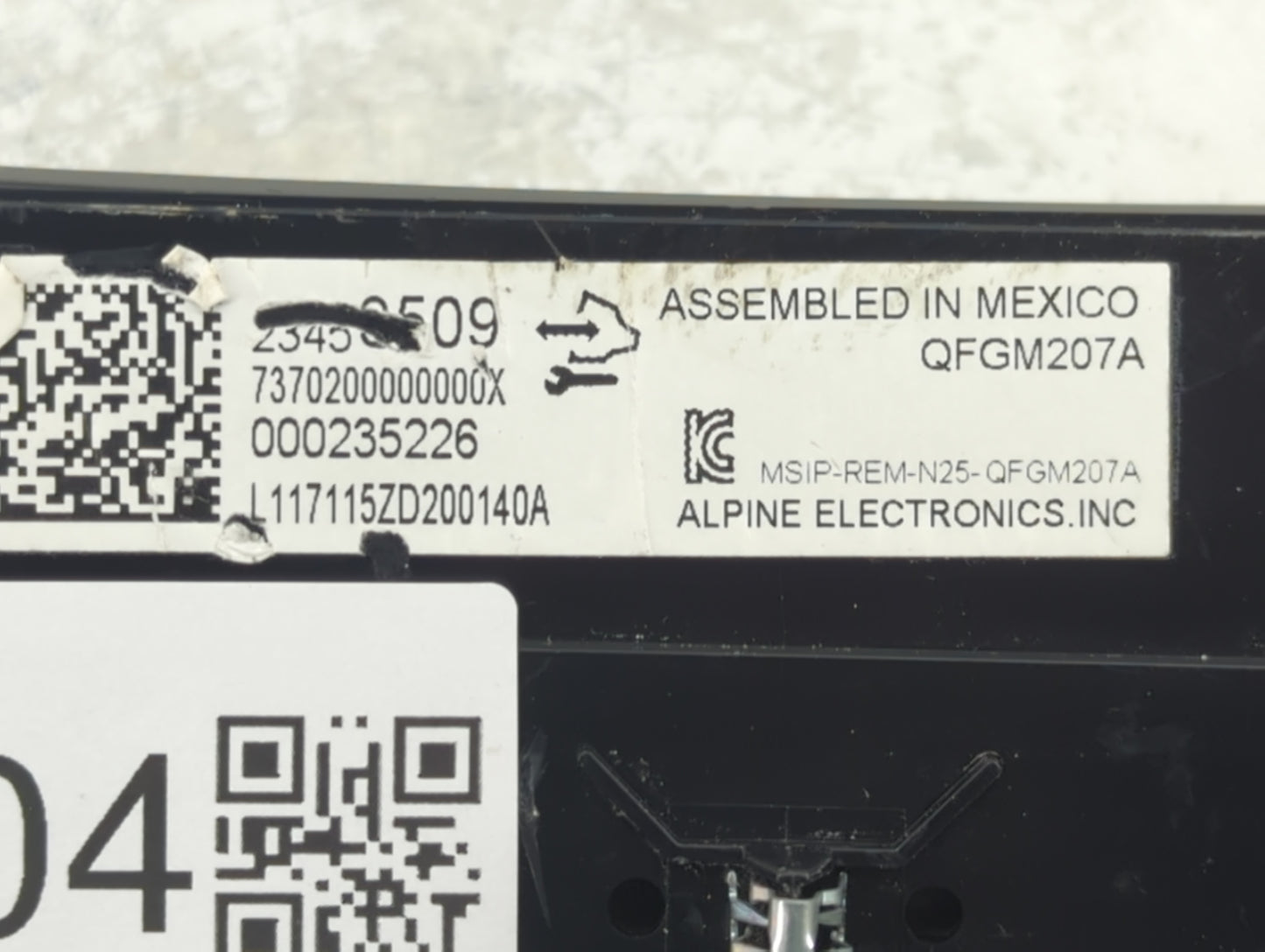 2014-2020 Chevrolet Impala Climate Control Module Temperature AC/Heater Replacement P/N:23458509 Fits OEM Used Auto Parts - 