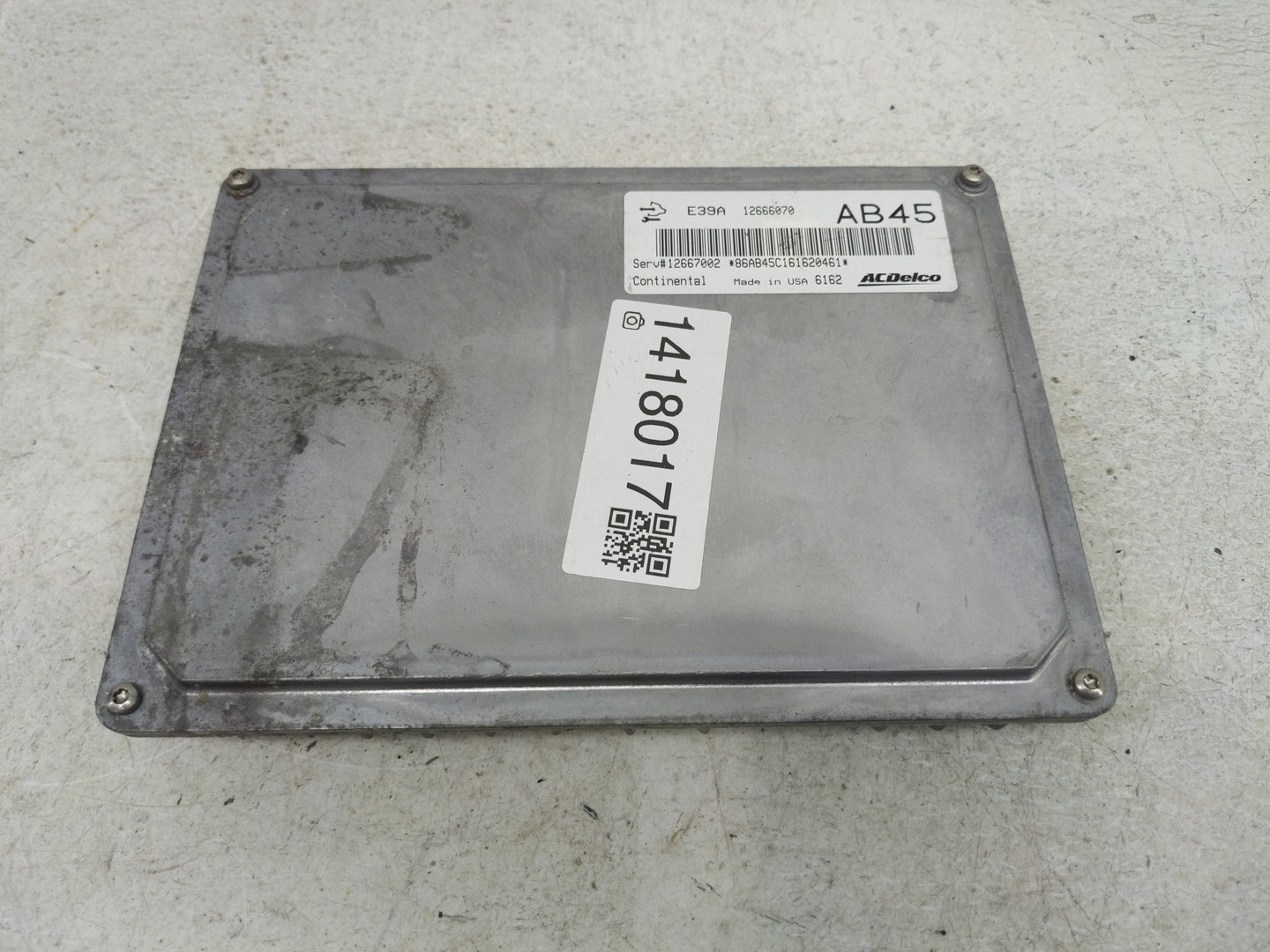 2017-2020 Chevrolet Impala PCM Engine Control Computer ECU ECM PCU OEM P/N:12666070 Fits Fits 2017 2018 2019 2020 OEM Used A