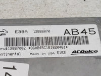 2017-2020 Chevrolet Impala PCM Engine Control Computer ECU ECM PCU OEM P/N:12666070 Fits Fits 2017 2018 2019 2020 OEM Used A