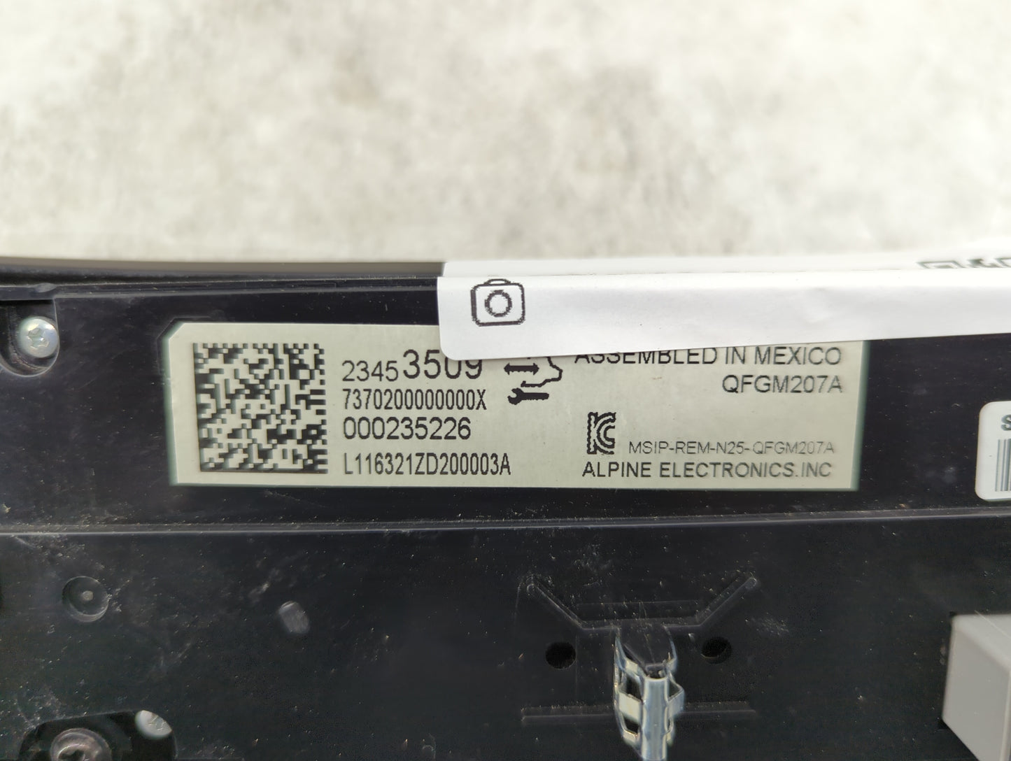 2017 Chevrolet Impala Climate Control Module Temperature AC/Heater Replacement P/N:QFGM207A SBB595862, 23453509 Fits OEM Use