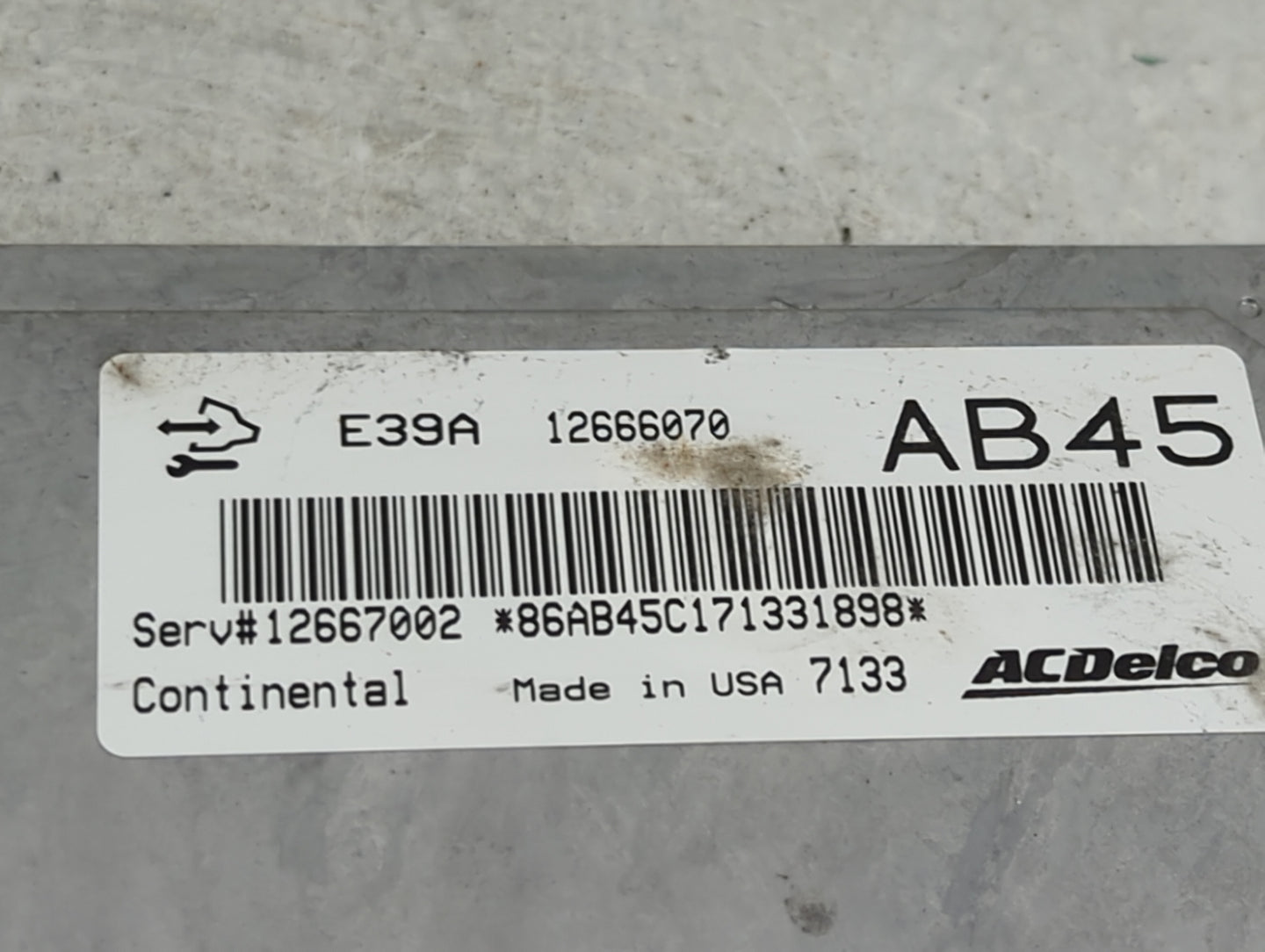 2017-2020 Chevrolet Impala PCM Engine Control Computer ECU ECM PCU OEM P/N:12666070 12667002 Fits Fits 2017 2018 2019 2020 O