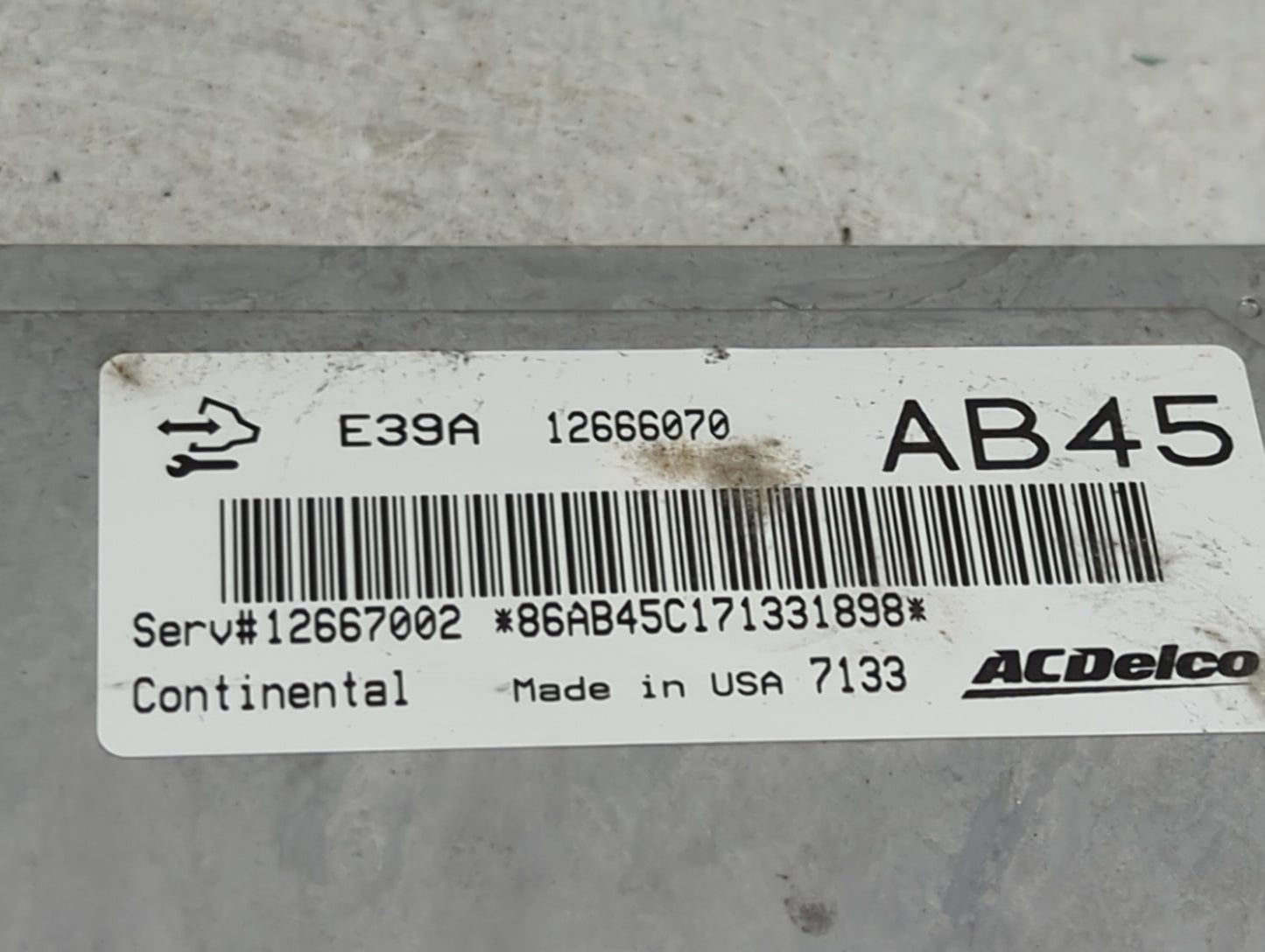 2017-2020 Chevrolet Impala PCM Engine Control Computer ECU ECM PCU OEM P/N:12666070 12667002 Fits Fits 2017 2018 2019 2020 O