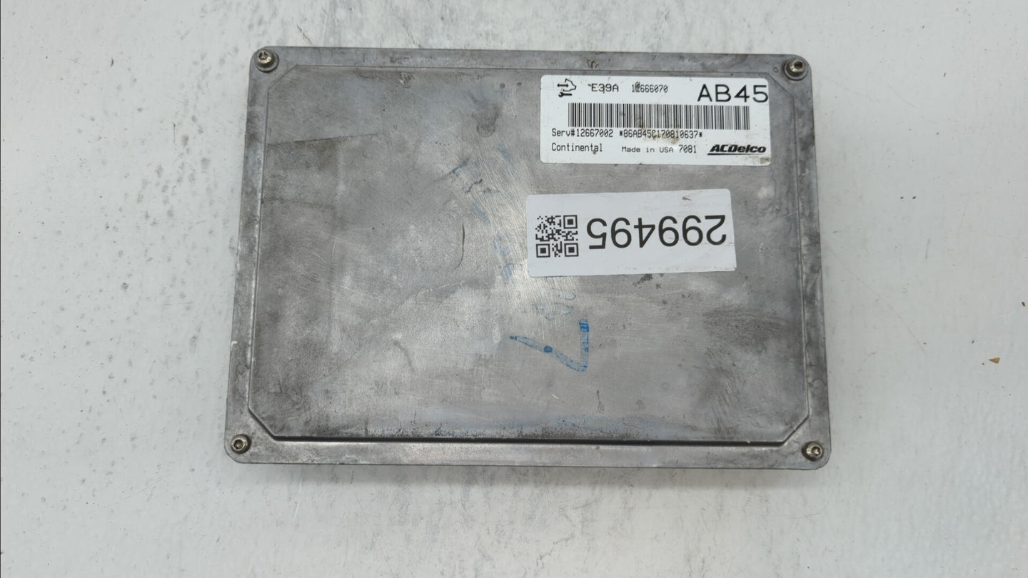 2017-2019 Chevrolet Impala PCM Engine Control Computer ECU ECM PCU OEM P/N:12666068 12667002, 12666070 Fits Fits 2017 2018 2