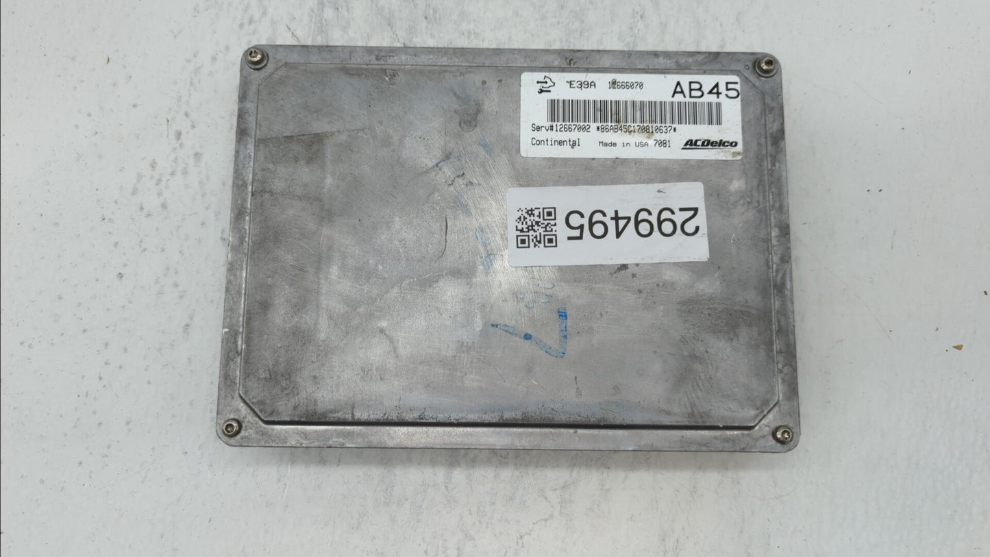 2017-2019 Chevrolet Impala PCM Engine Control Computer ECU ECM PCU OEM P/N:12666068 12667002, 12666070 Fits Fits 2017 2018 2