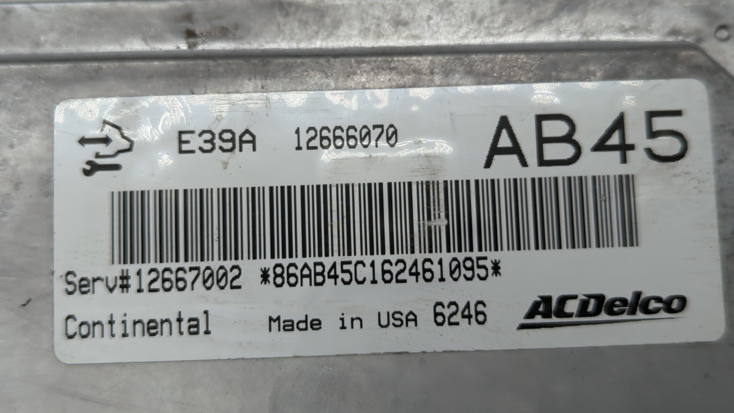 2017-2019 Chevrolet Impala PCM Engine Control Computer ECU ECM PCU OEM P/N:12666068 12667002, 12666070 Fits Fits 2017 2018 2