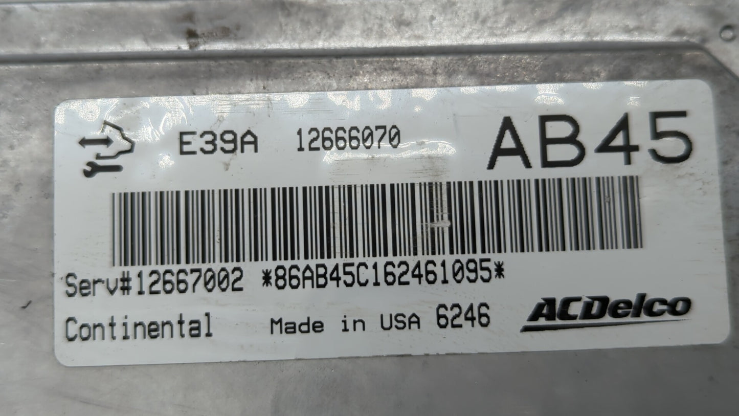 2017-2019 Chevrolet Impala PCM Engine Control Computer ECU ECM PCU OEM P/N:12666068 12667002, 12666070 Fits Fits 2017 2018 2