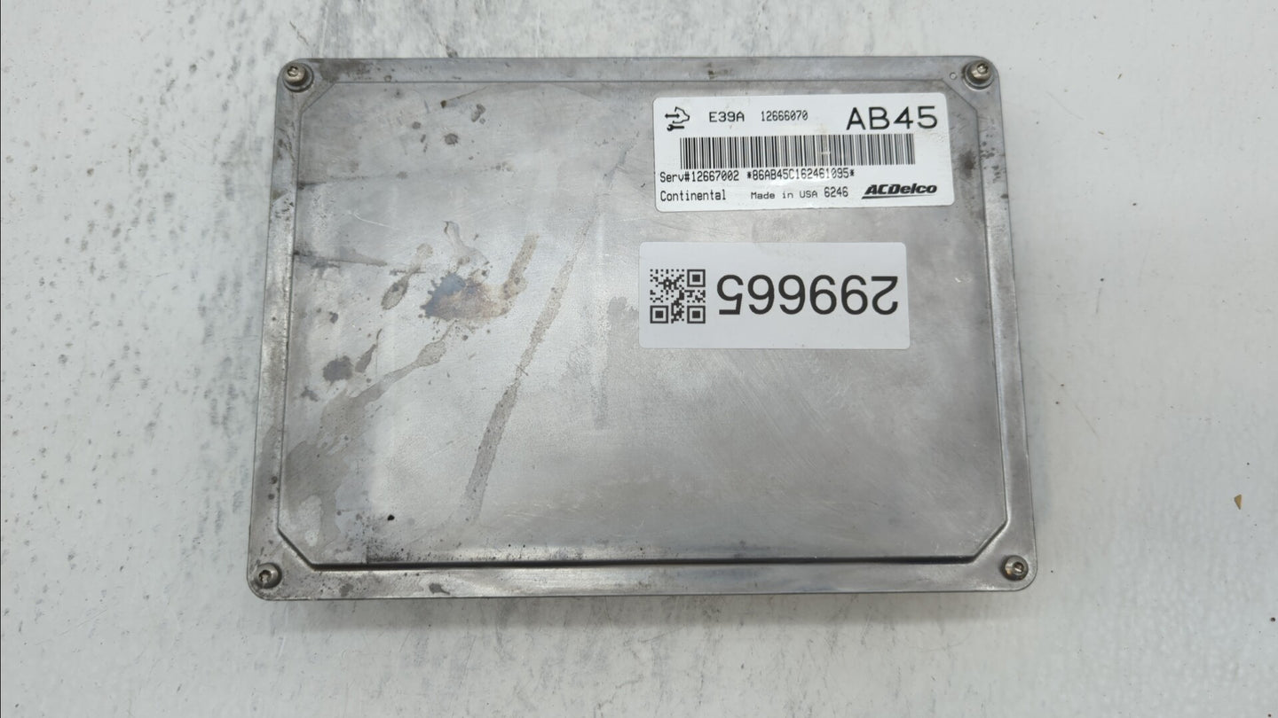 2017-2019 Chevrolet Impala PCM Engine Control Computer ECU ECM PCU OEM P/N:12666068 12667002, 12666070 Fits Fits 2017 2018 2