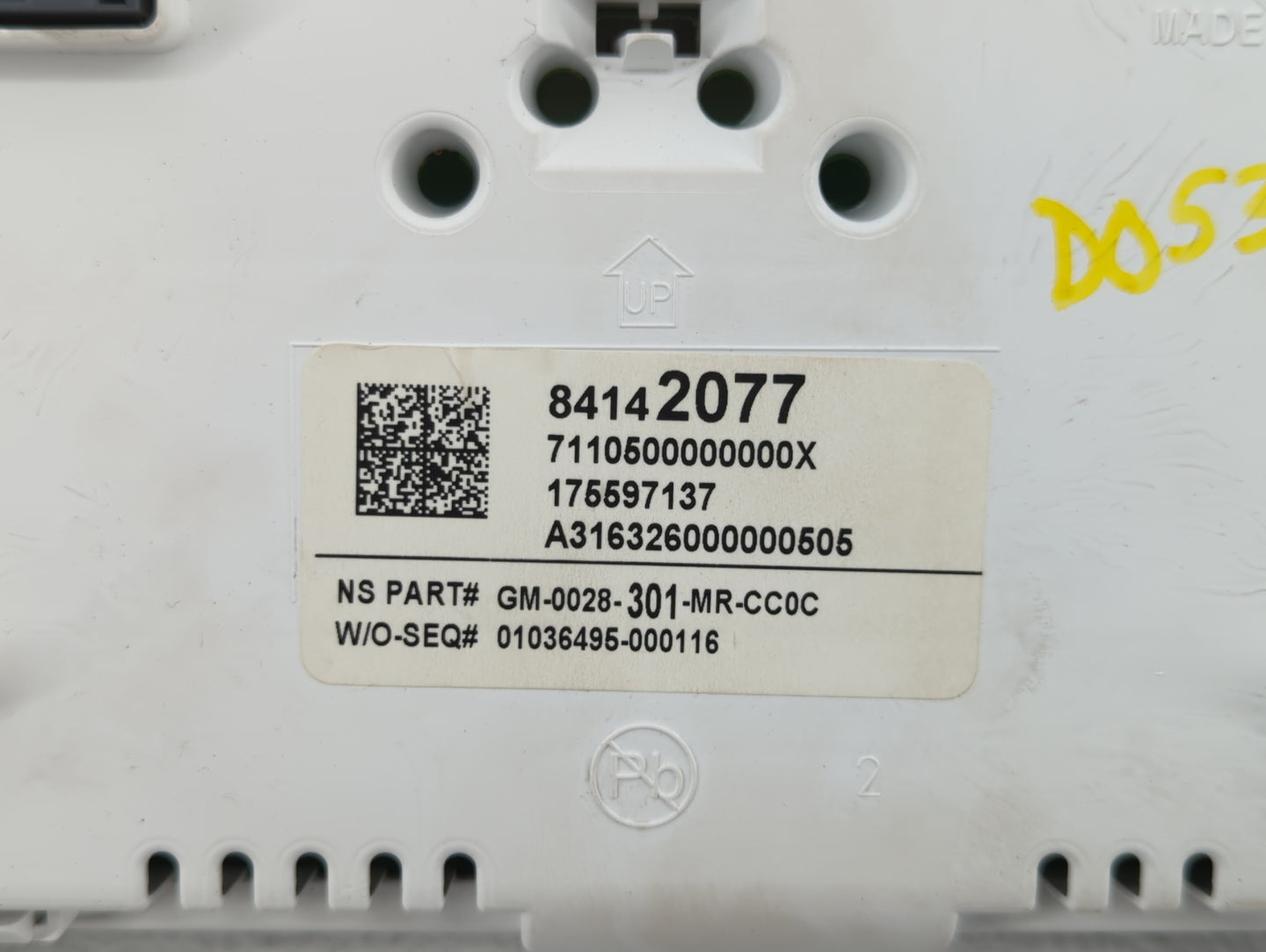 2017-2019 Chevrolet Impala Instrument Cluster Speedometer Gauges P/N:84332427 84142077 Fits Fits 2017 2018 2019 OEM Used Aut