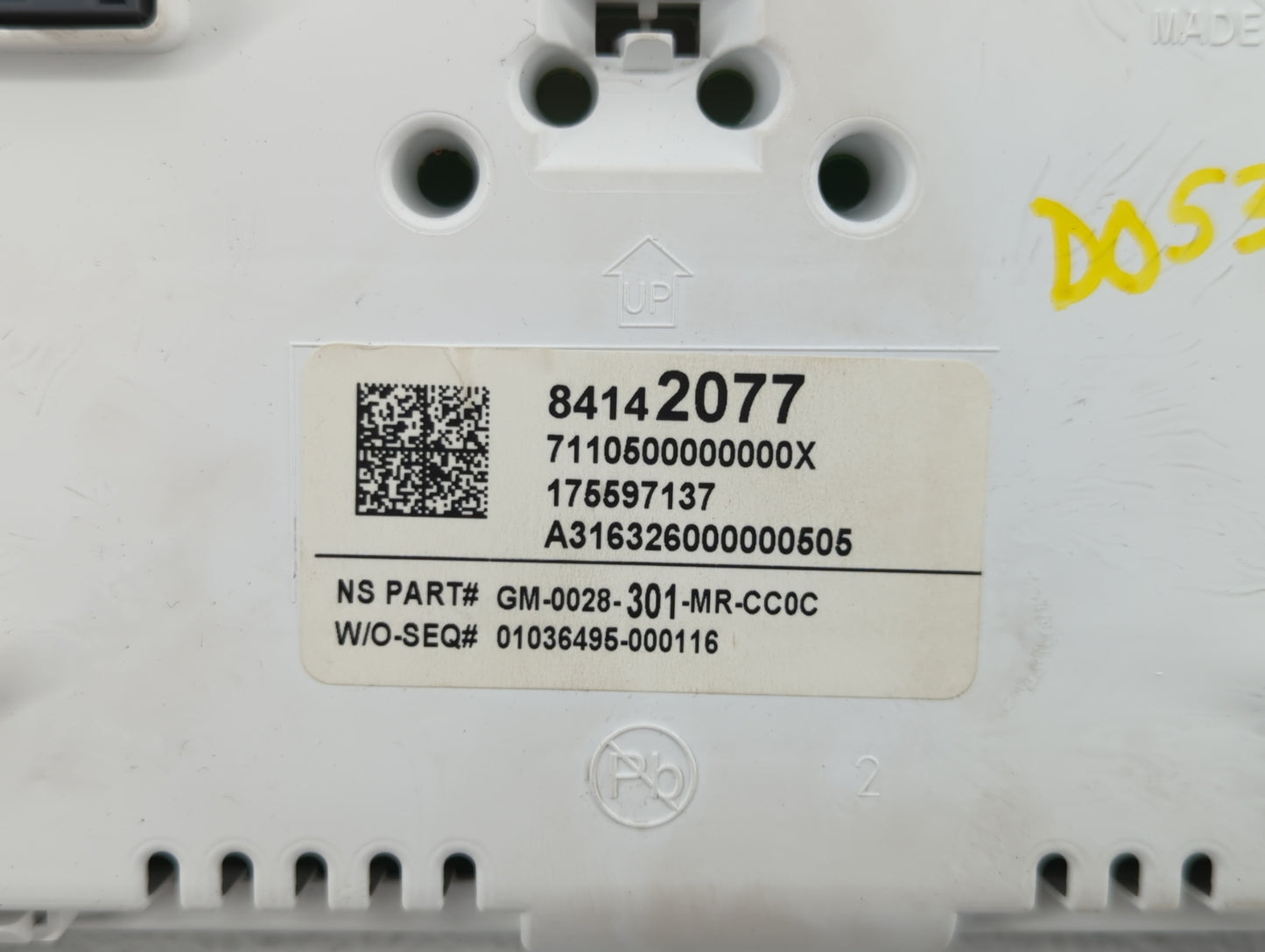 2017-2019 Chevrolet Impala Instrument Cluster Speedometer Gauges P/N:84332427 84142077 Fits Fits 2017 2018 2019 OEM Used Aut