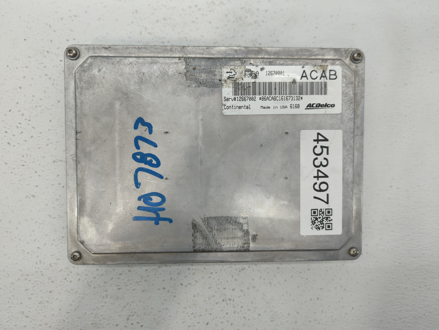 2017-2020 Chevrolet Impala PCM Engine Control Computer ECU ECM PCU OEM P/N:12667002 12666068 Fits Fits 2017 2018 2019 2020 O