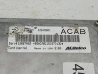 2017-2020 Chevrolet Impala PCM Engine Control Computer ECU ECM PCU OEM P/N:12667002 12666068 Fits Fits 2017 2018 2019 2020 O