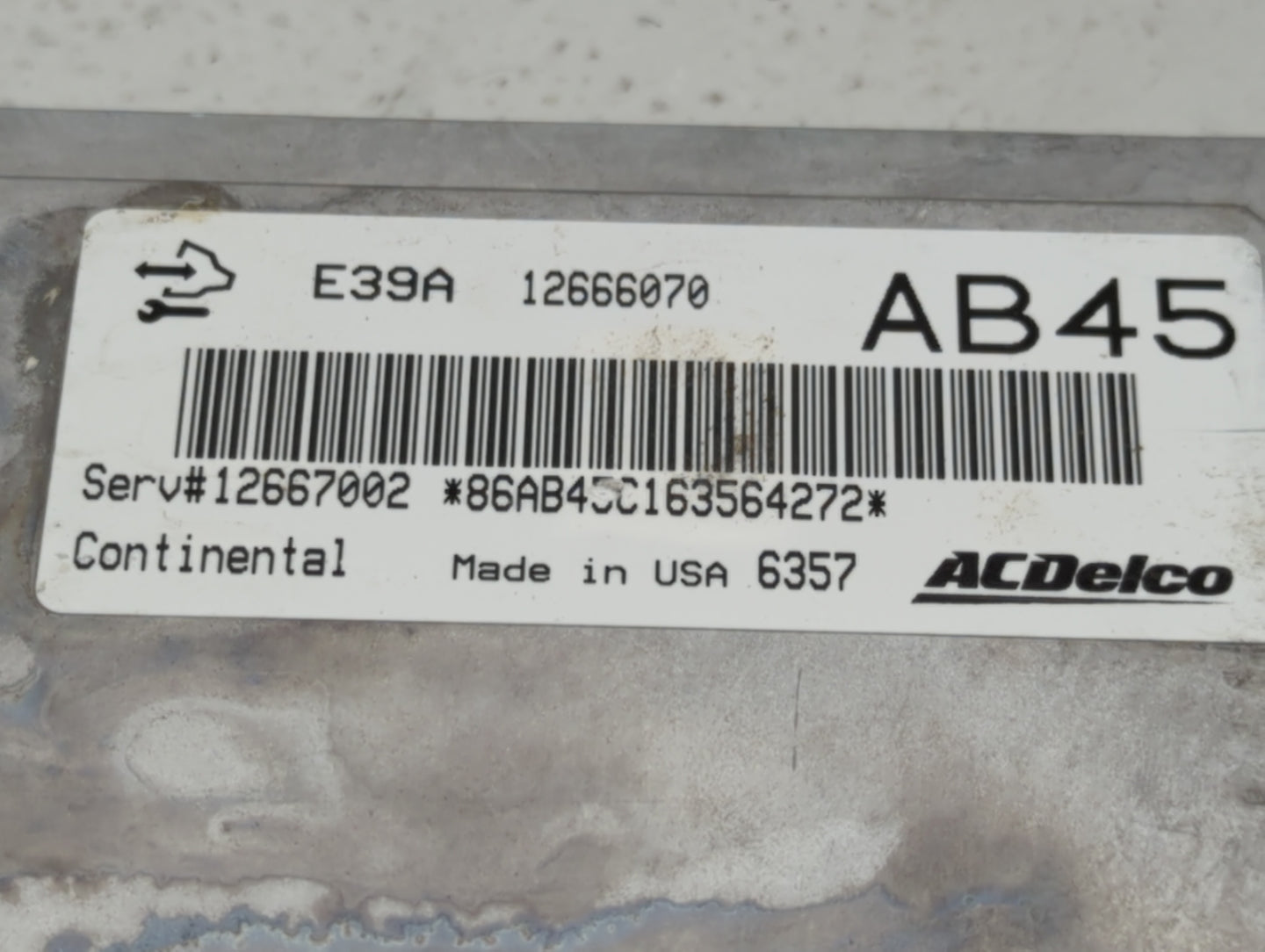 2017-2020 Chevrolet Impala PCM Engine Control Computer ECU ECM PCU OEM P/N:12667002 12666070 Fits Fits 2017 2018 2019 2020 O