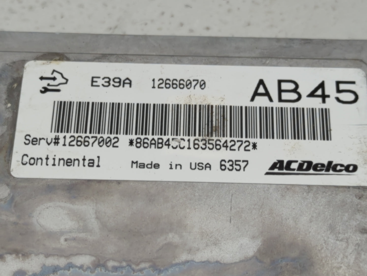 2017-2020 Chevrolet Impala PCM Engine Control Computer ECU ECM PCU OEM P/N:12667002 12666070 Fits Fits 2017 2018 2019 2020 O