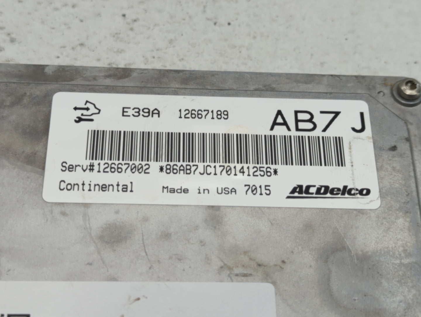 2017-2020 Chevrolet Impala PCM Engine Control Computer ECU ECM PCU OEM P/N:12667189 12667002 Fits Fits 2017 2018 2019 2020 O
