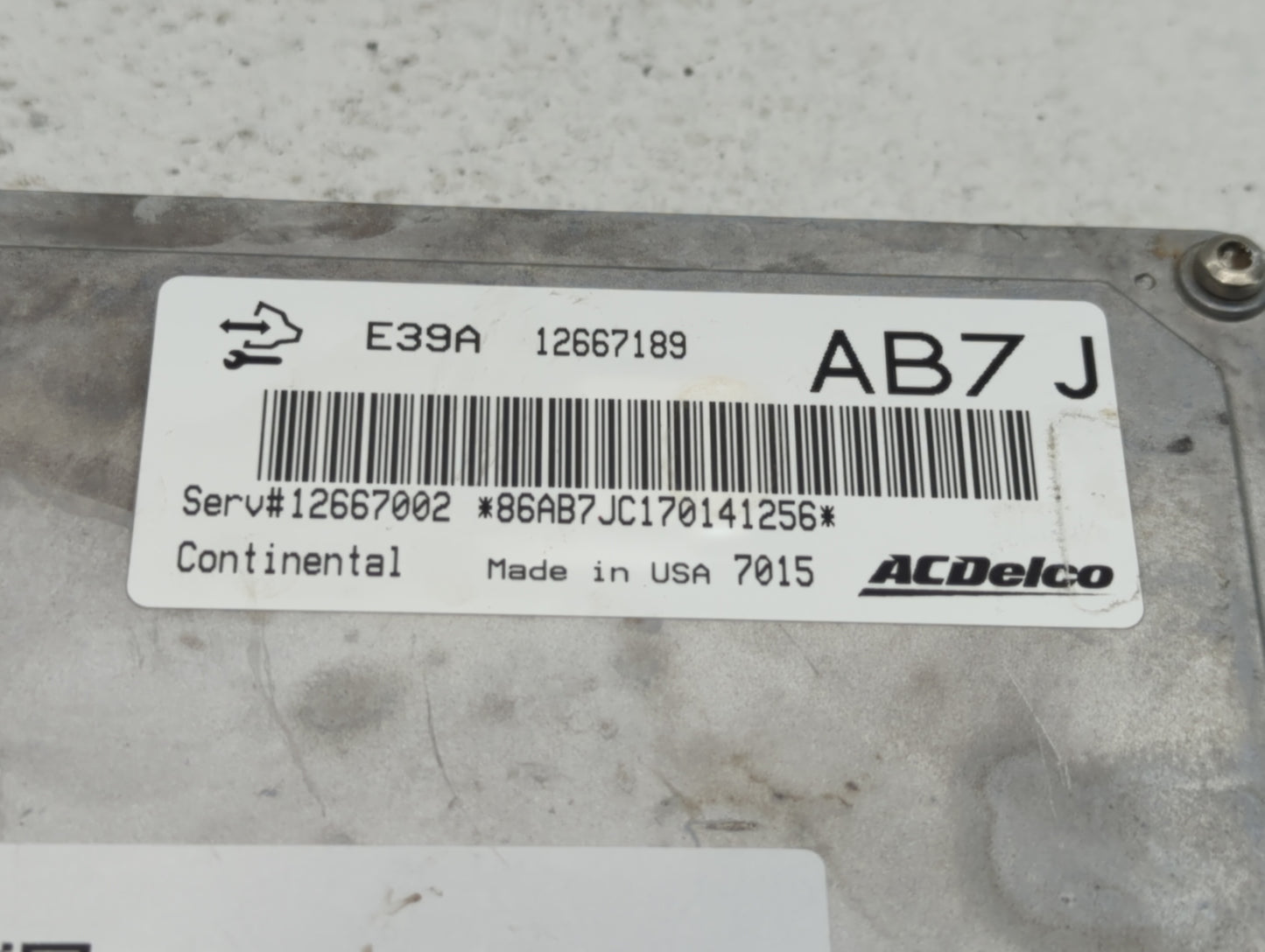 2017-2020 Chevrolet Impala PCM Engine Control Computer ECU ECM PCU OEM P/N:12667189 12667002 Fits Fits 2017 2018 2019 2020 O