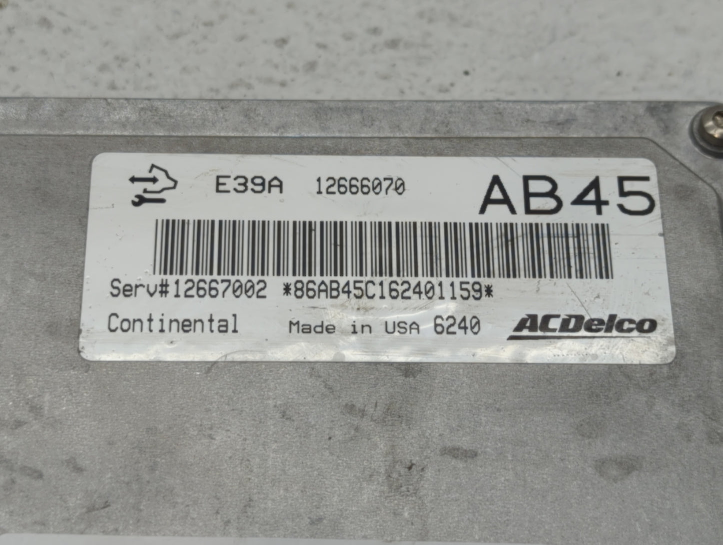 2017-2020 Chevrolet Impala PCM Engine Control Computer ECU ECM PCU OEM P/N:12666070 12667189 Fits Fits 2017 2018 2019 2020 O