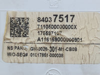 2017-2020 Chevrolet Impala Instrument Cluster Speedometer Gauges P/N:84037517 84332427, 84142077 Fits Fits 2017 2018 2019 20