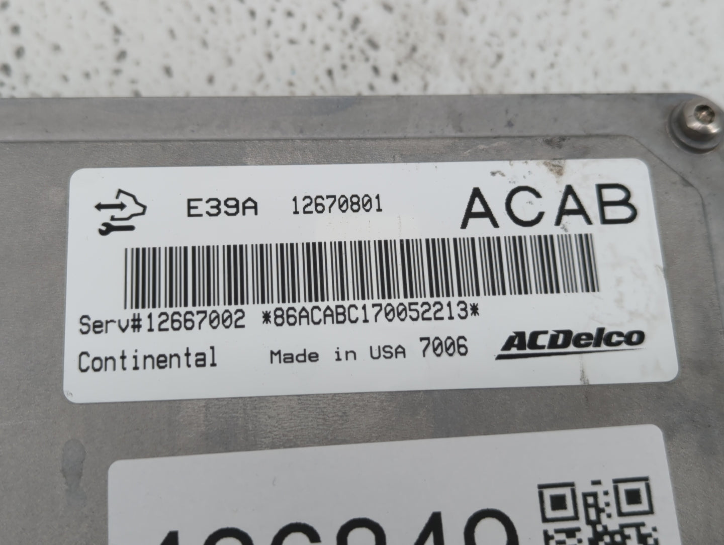 2017-2020 Chevrolet Impala PCM Engine Control Computer ECU ECM PCU OEM P/N:12670801 12667002 Fits Fits 2017 2018 2019 2020 O