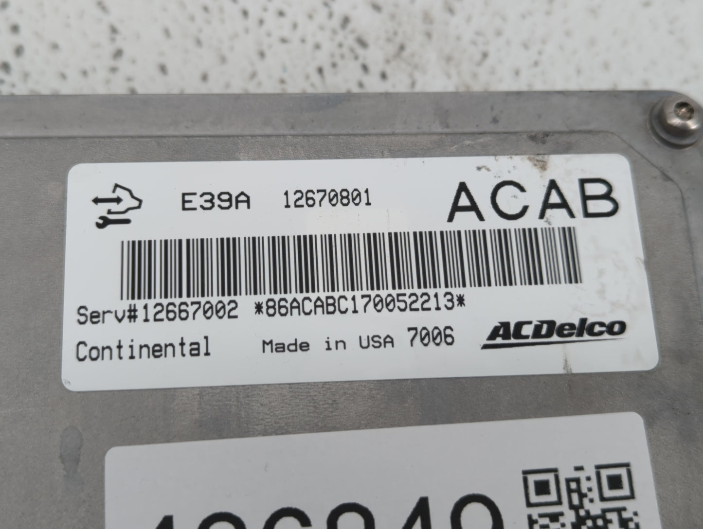 2017-2020 Chevrolet Impala PCM Engine Control Computer ECU ECM PCU OEM P/N:12670801 12667002 Fits Fits 2017 2018 2019 2020 O
