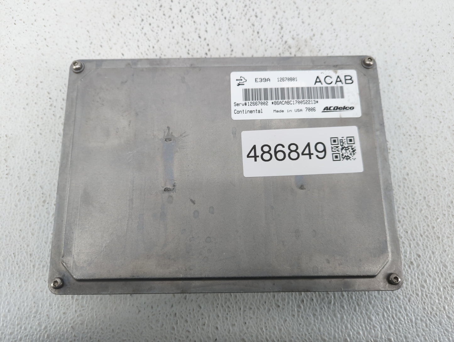 2017-2020 Chevrolet Impala PCM Engine Control Computer ECU ECM PCU OEM P/N:12670801 12667002 Fits Fits 2017 2018 2019 2020 O