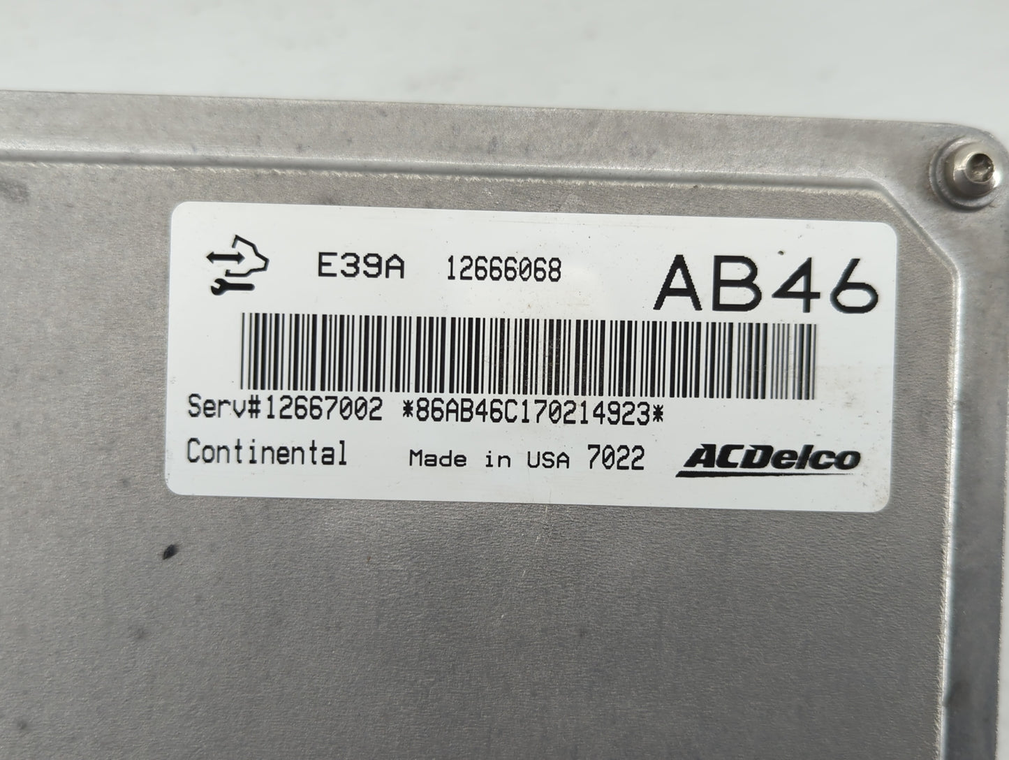 2017-2020 Chevrolet Impala PCM Engine Control Computer ECU ECM PCU OEM P/N:12667002 12670801 Fits Fits 2017 2018 2019 2020 O