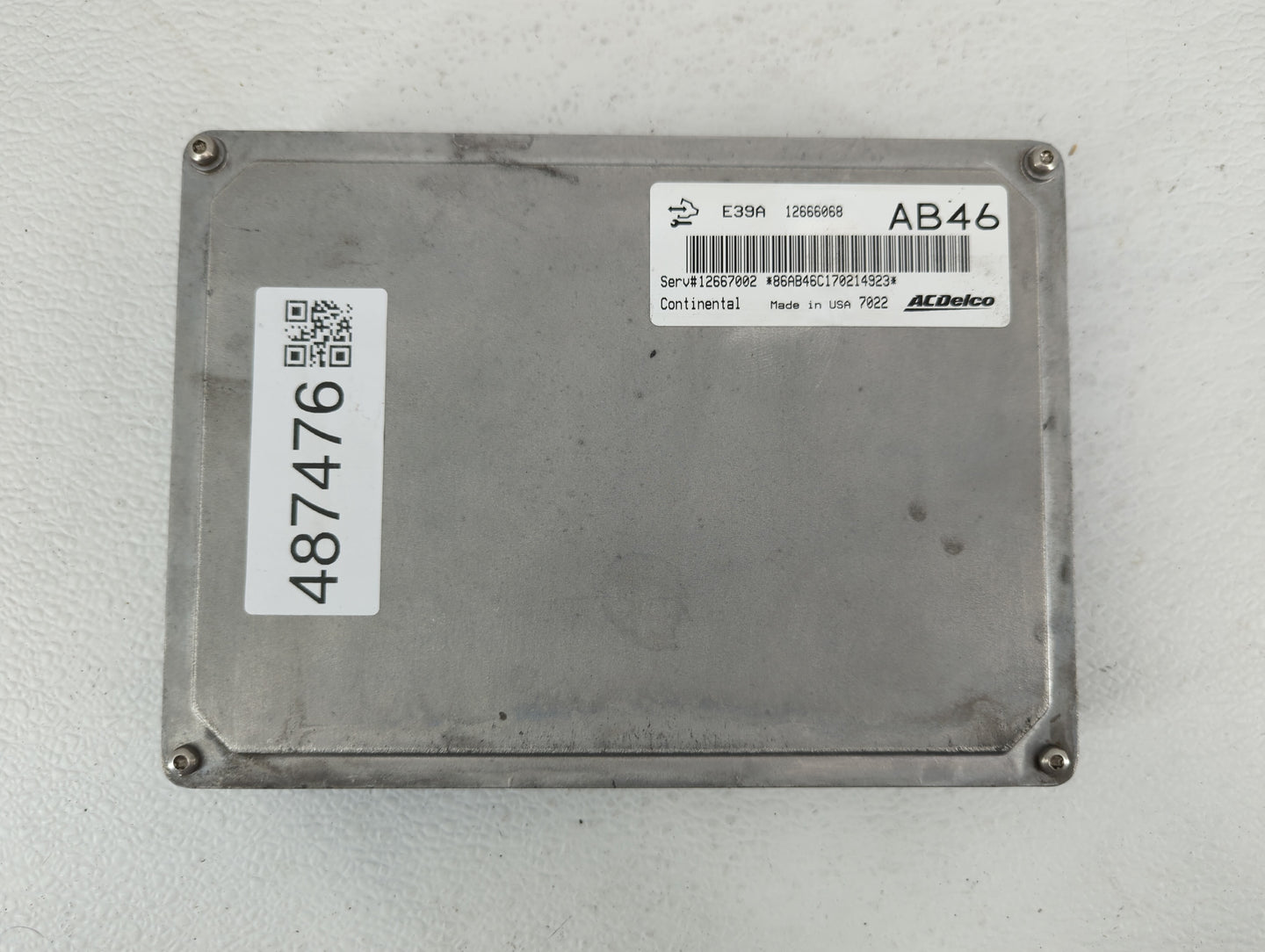 2017-2020 Chevrolet Impala PCM Engine Control Computer ECU ECM PCU OEM P/N:12667002 12670801 Fits Fits 2017 2018 2019 2020 O
