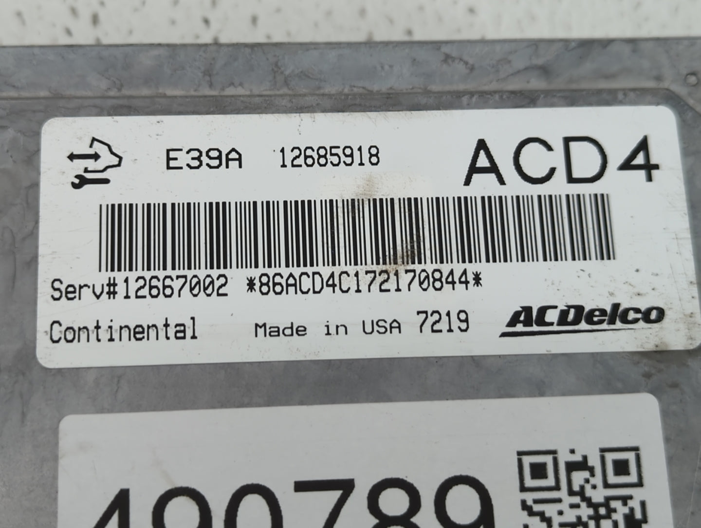 2017-2020 Chevrolet Impala PCM Engine Control Computer ECU ECM PCU OEM P/N:12667002 12685918 Fits Fits 2017 2018 2019 2020 O