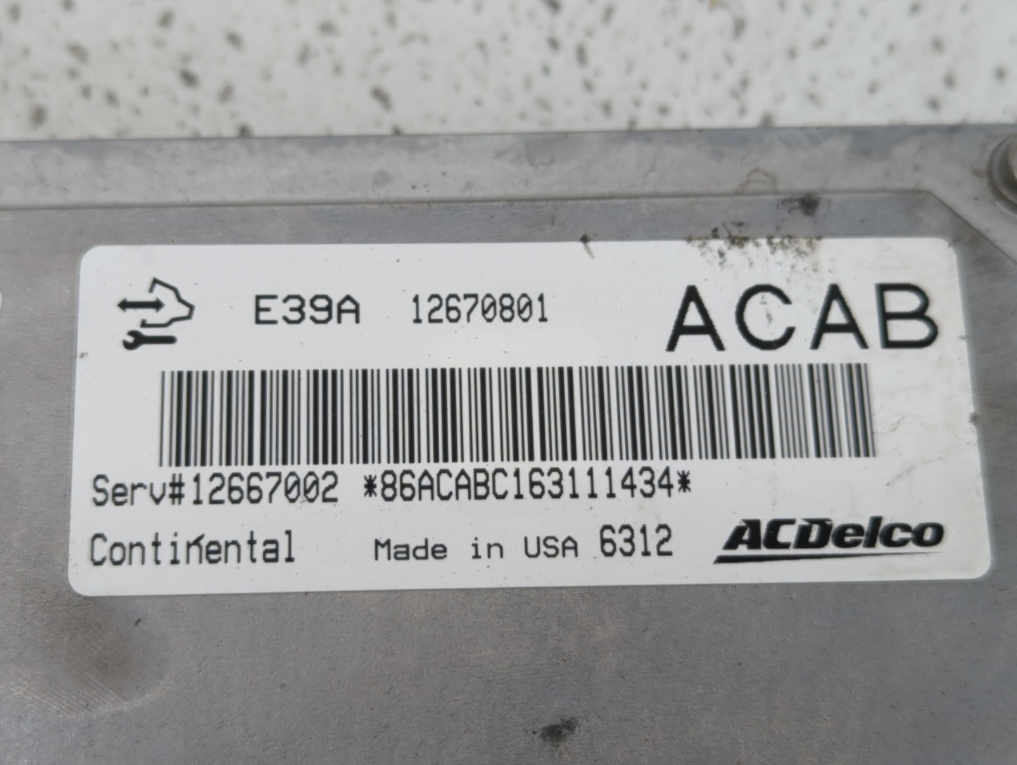2017-2020 Chevrolet Impala PCM Engine Control Computer ECU ECM PCU OEM P/N:12670801 12667002 Fits Fits 2017 2018 2019 2020 O