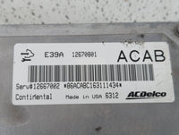 2017-2020 Chevrolet Impala PCM Engine Control Computer ECU ECM PCU OEM P/N:12670801 12667002 Fits Fits 2017 2018 2019 2020 O