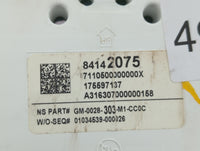 2017-2020 Chevrolet Impala Instrument Cluster Speedometer Gauges P/N:84037517 84332429 Fits Fits 2017 2018 2019 2020 OEM Use