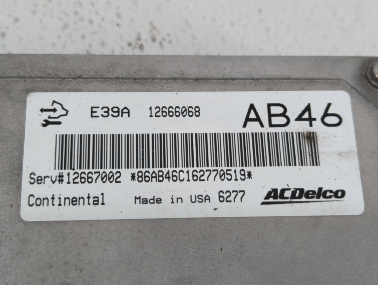 2017-2020 Chevrolet Impala PCM Engine Control Computer ECU ECM PCU OEM P/N:12667002 12666068 Fits Fits 2017 2018 2019 2020 O
