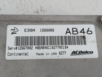 2017-2020 Chevrolet Impala PCM Engine Control Computer ECU ECM PCU OEM P/N:12667002 12666068 Fits Fits 2017 2018 2019 2020 O