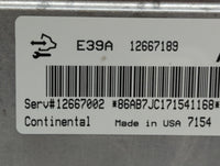 2017-2020 Chevrolet Impala PCM Engine Control Computer ECU ECM PCU OEM P/N:12667189 12685918 Fits Fits 2017 2018 2019 2020 O