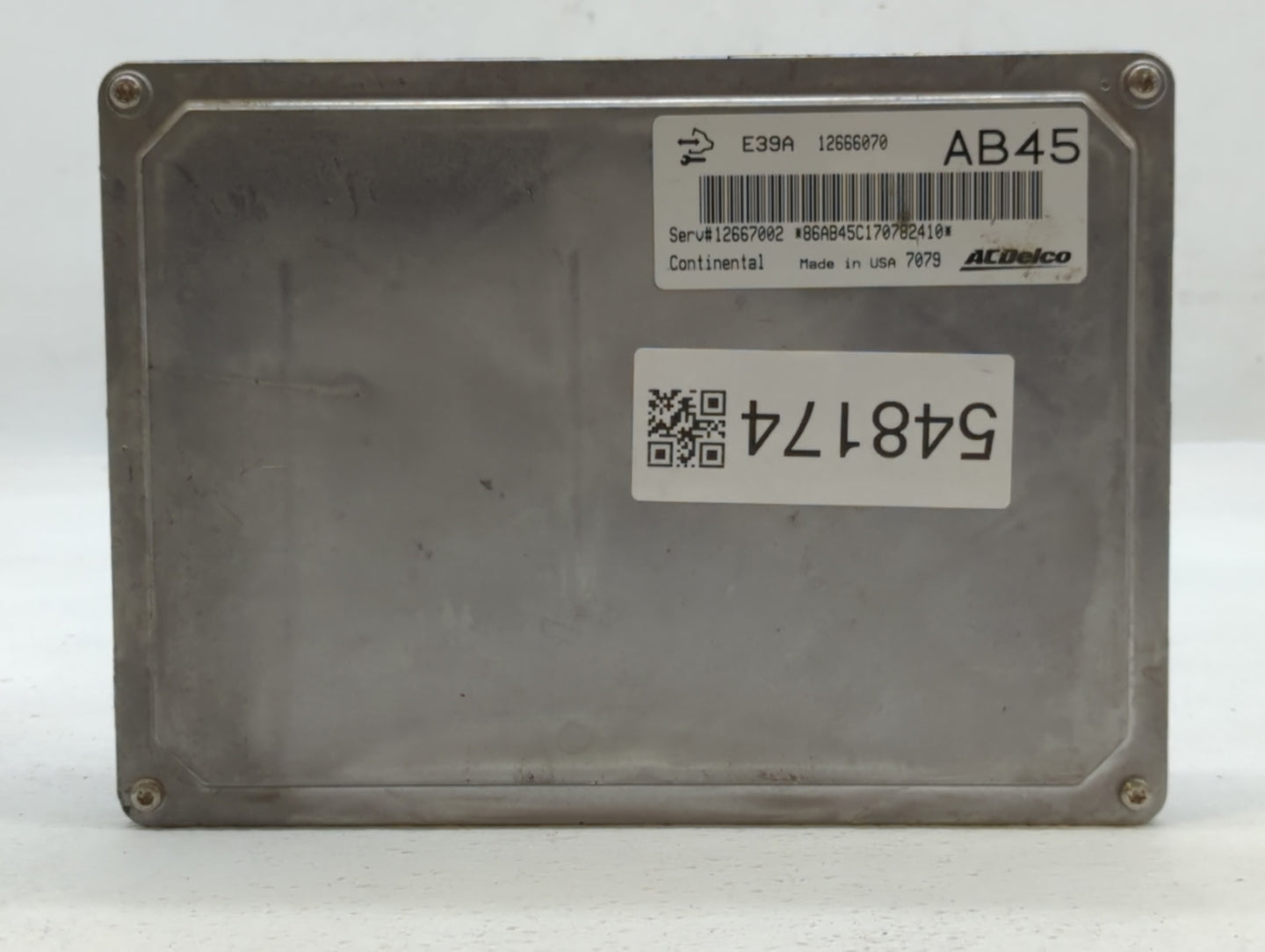 2017-2020 Chevrolet Impala PCM Engine Control Computer ECU ECM PCU OEM P/N:12666070, 12667189 Fits Fits 2017 2018 2019 2020 