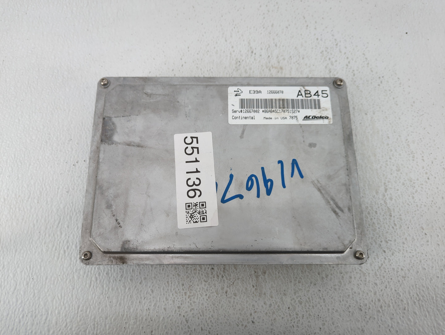 2017-2020 Chevrolet Impala PCM Engine Control Computer ECU ECM PCU OEM P/N:12666070 Fits Fits 2017 2018 2019 2020 OEM Used A