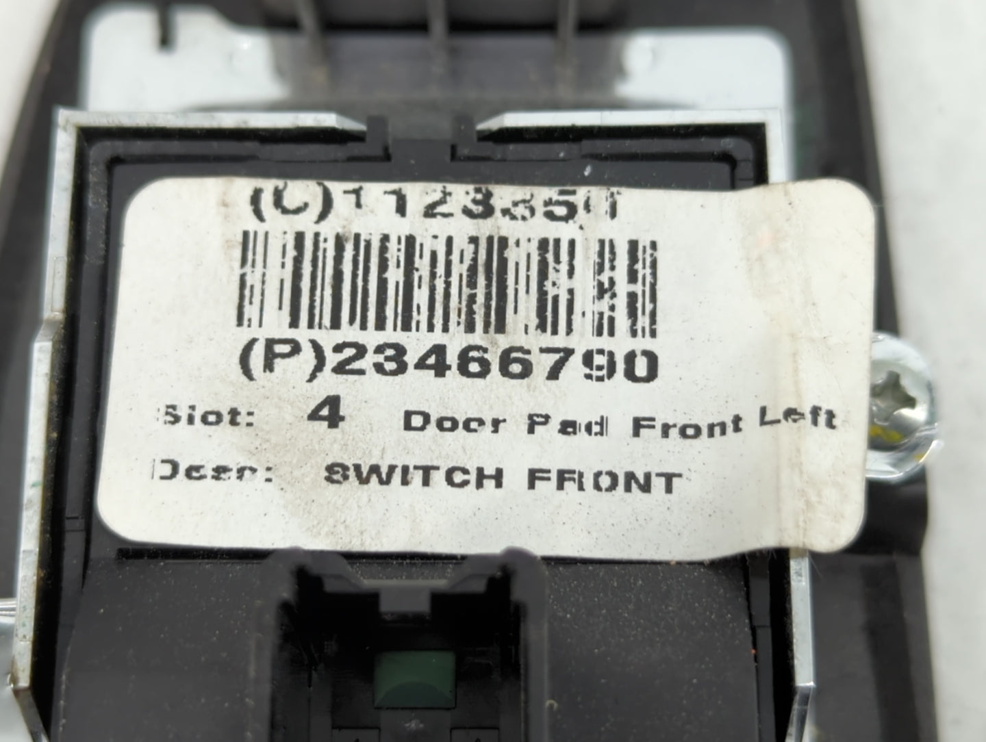 2014-2020 Chevrolet Impala Master Power Window Switch Replacement Driver Side Left P/N:23466790 Fits OEM Used Auto Parts - O