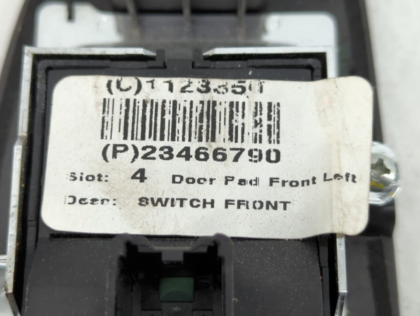 2014-2020 Chevrolet Impala Master Power Window Switch Replacement Driver Side Left P/N:23466790 Fits OEM Used Auto Parts - O