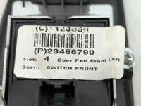 2014-2020 Chevrolet Impala Master Power Window Switch Replacement Driver Side Left P/N:23466790 Fits OEM Used Auto Parts - O