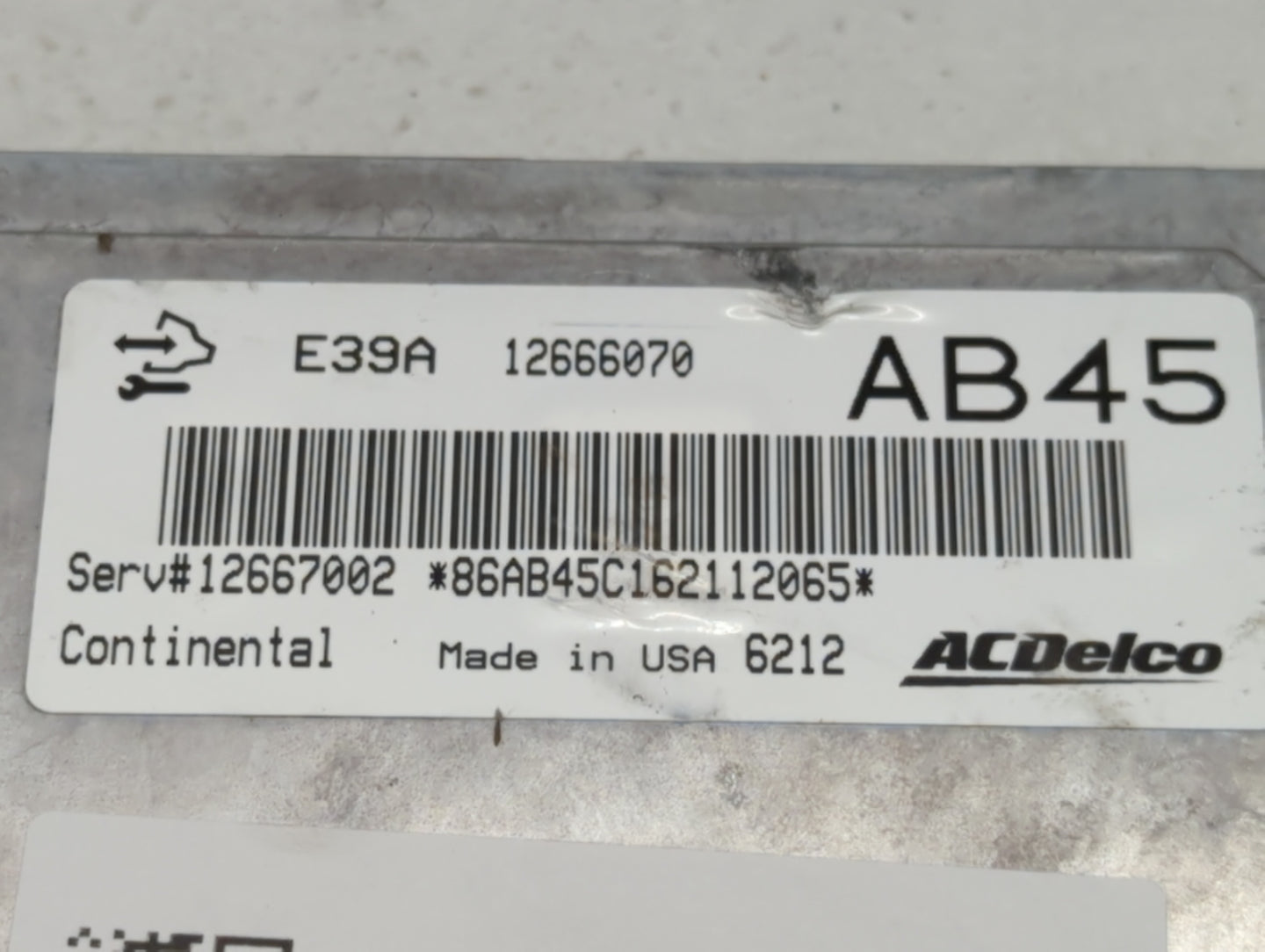2017-2020 Chevrolet Impala PCM Engine Control Computer ECU ECM PCU OEM P/N:12666070 Fits Fits 2017 2018 2019 2020 OEM Used A