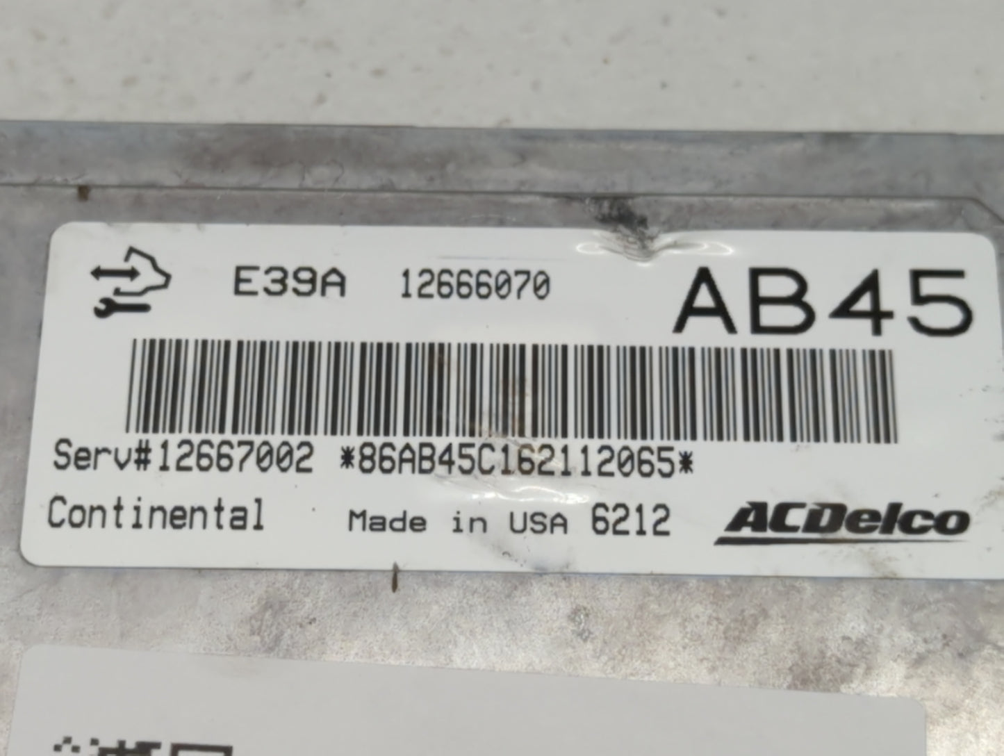 2017-2020 Chevrolet Impala PCM Engine Control Computer ECU ECM PCU OEM P/N:12666070 Fits Fits 2017 2018 2019 2020 OEM Used A