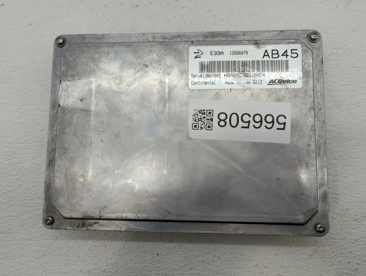 2017-2020 Chevrolet Impala PCM Engine Control Computer ECU ECM PCU OEM P/N:12666070 Fits Fits 2017 2018 2019 2020 OEM Used A