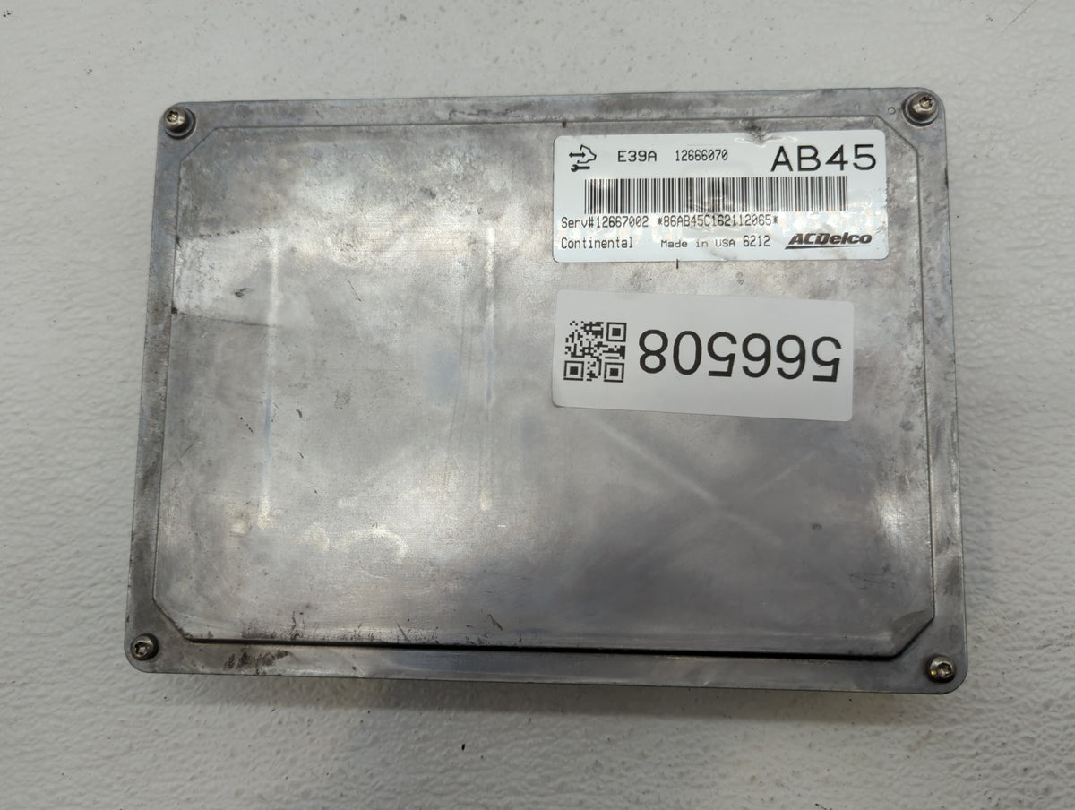 2017-2020 Chevrolet Impala PCM Engine Control Computer ECU ECM PCU OEM P/N:12666070 Fits Fits 2017 2018 2019 2020 OEM Used A