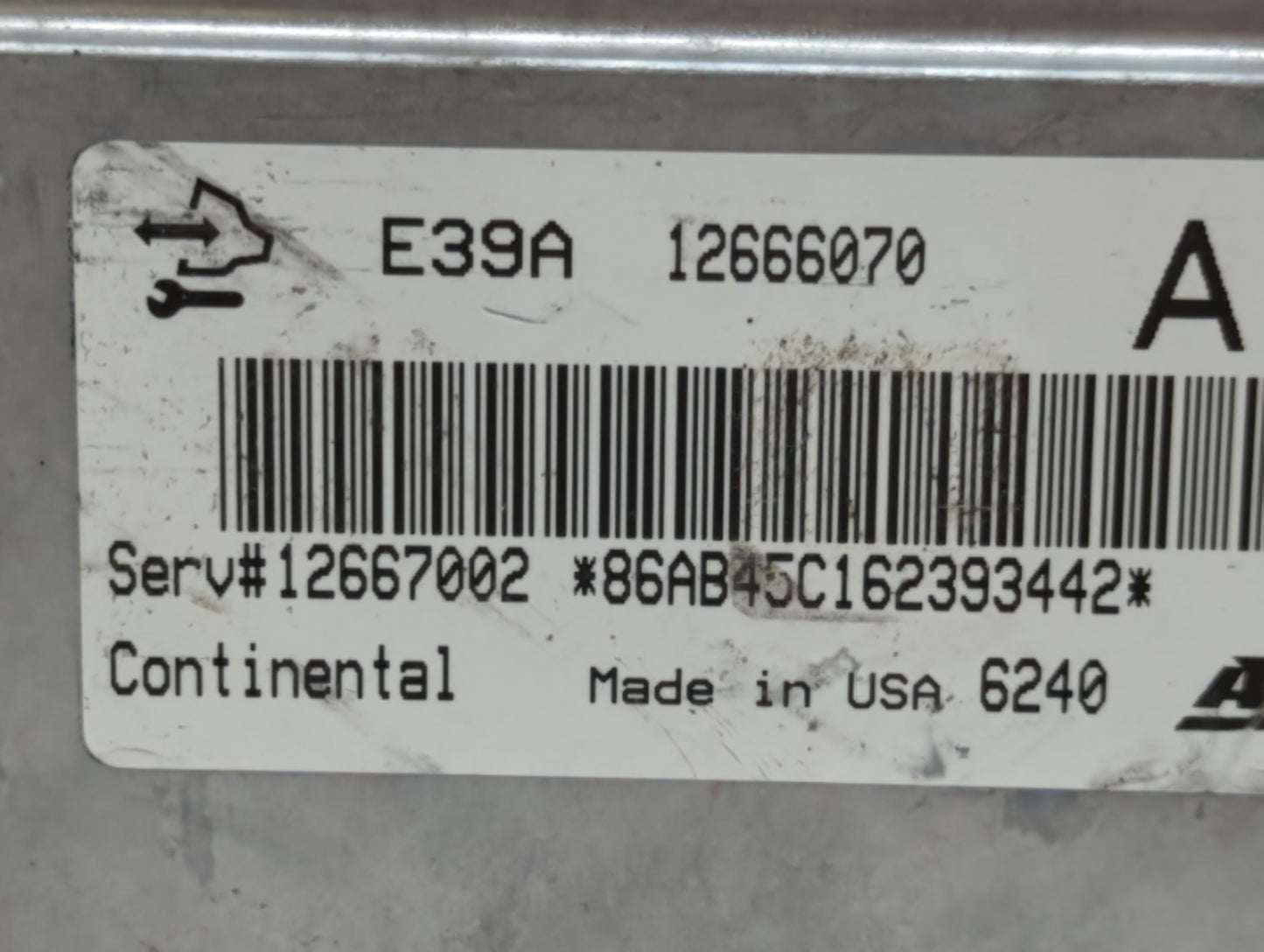 2017-2020 Chevrolet Impala PCM Engine Control Computer ECU ECM PCU OEM P/N:12666070 Fits Fits 2017 2018 2019 2020 OEM Used A