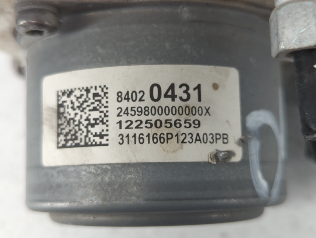 2017-2020 Chevrolet Impala Anti-Lock Brake ABS Pump Module Actuator OEM P/N:84020431 Fits Fits 2017 2018 2019 2020 OEM Used 