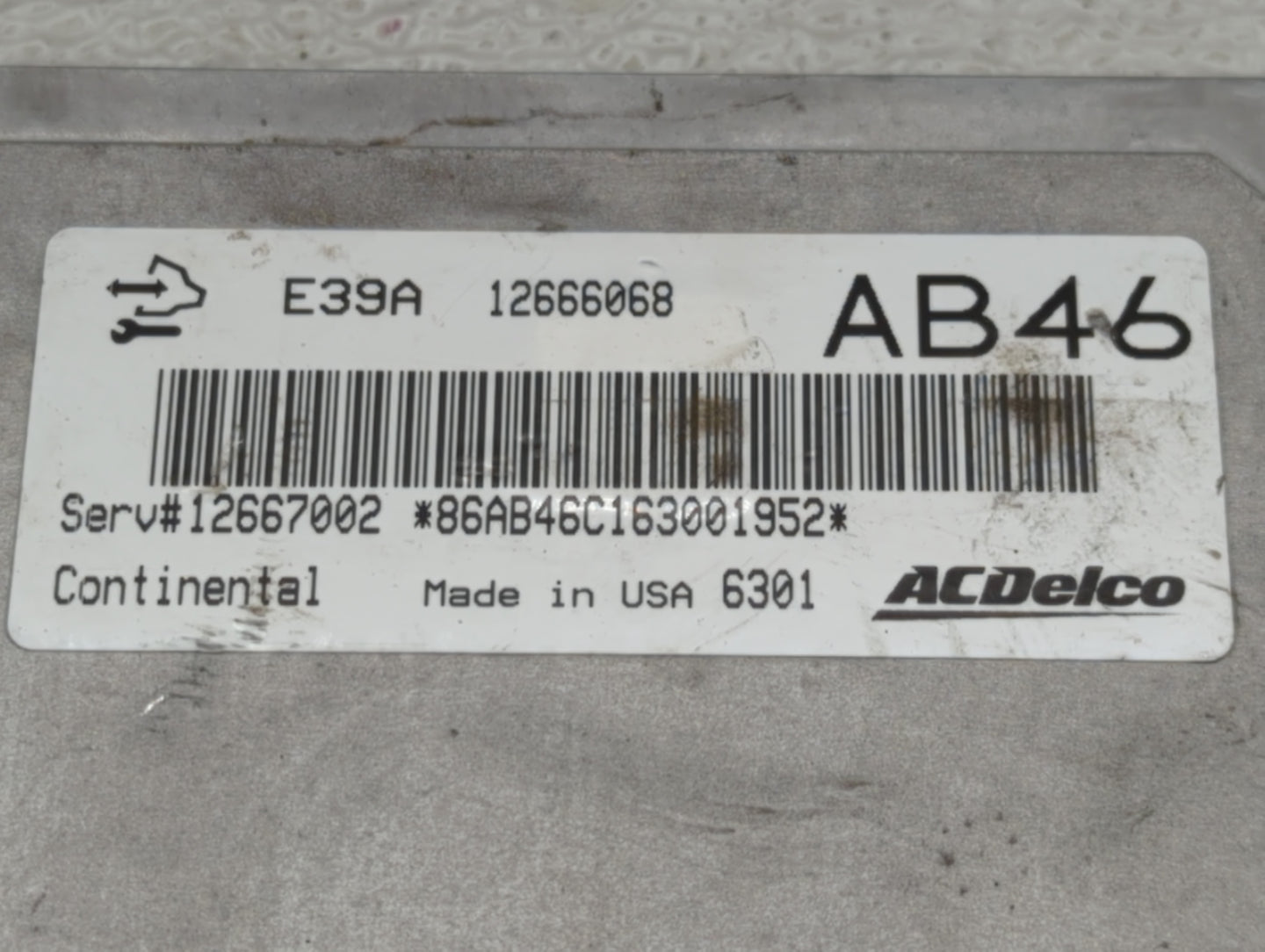 2017-2020 Chevrolet Impala PCM Engine Control Computer ECU ECM PCU OEM P/N:12666068 Fits Fits 2017 2018 2019 2020 OEM Used A