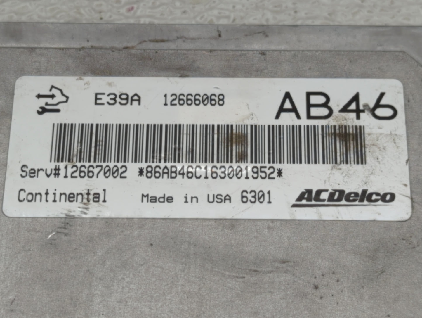 2017-2020 Chevrolet Impala PCM Engine Control Computer ECU ECM PCU OEM P/N:12666068 Fits Fits 2017 2018 2019 2020 OEM Used A