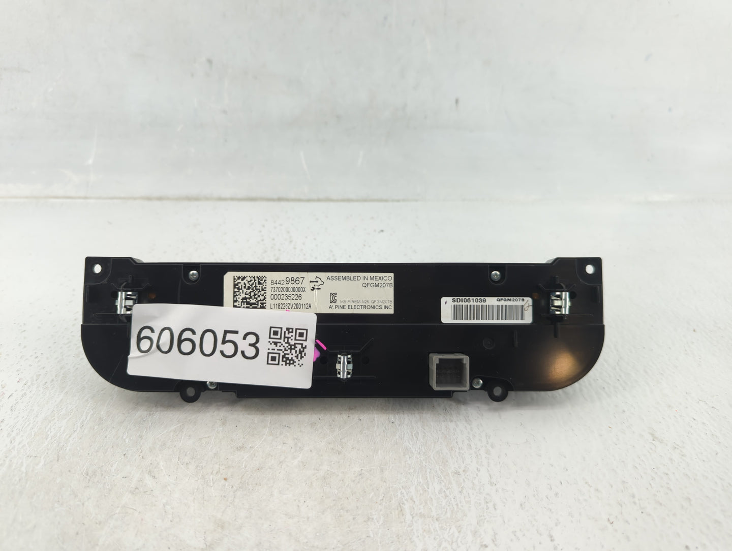 2014-2020 Chevrolet Impala Climate Control Module Temperature AC/Heater Replacement P/N:84429867 23453509 Fits OEM Used Auto