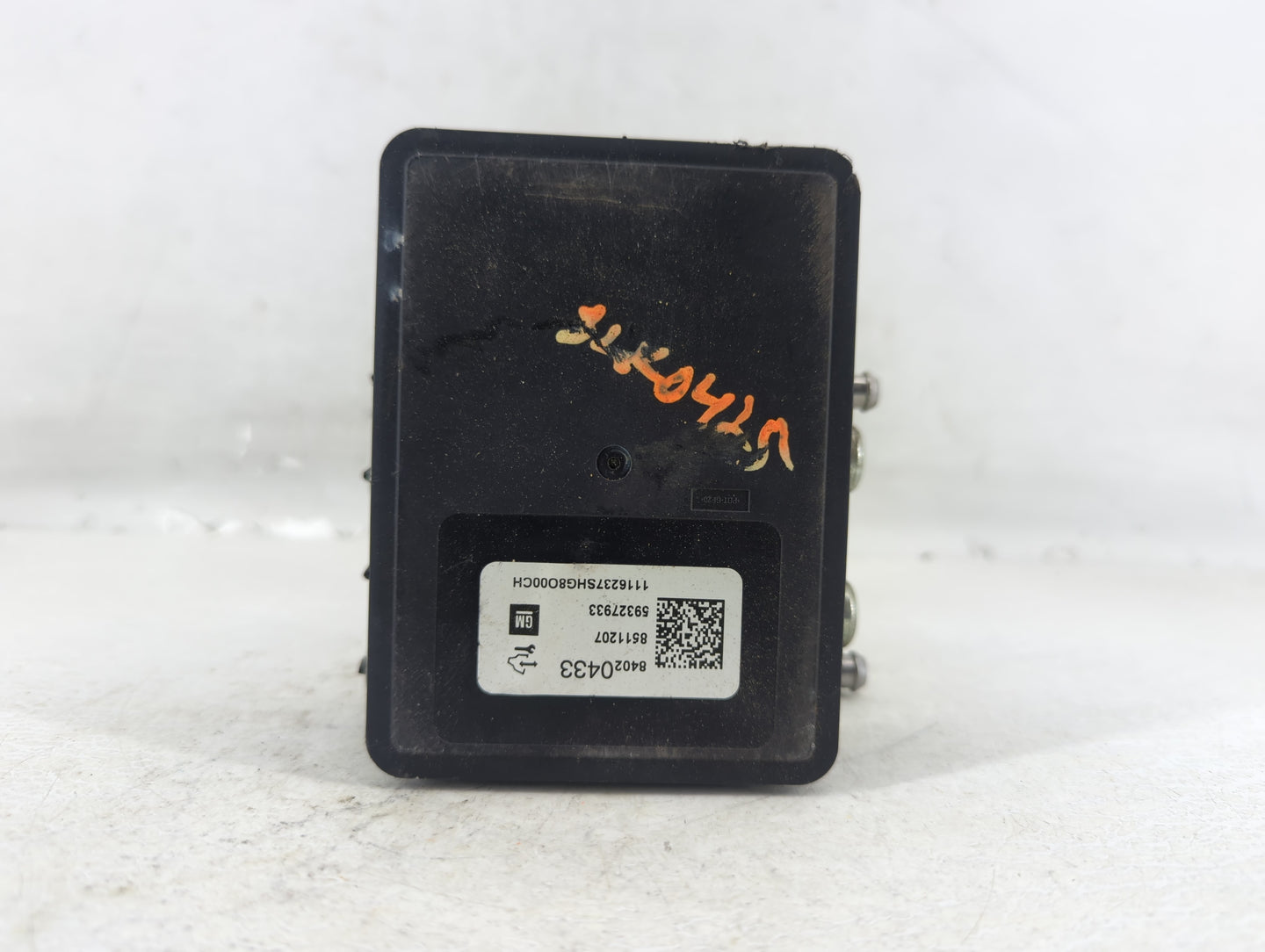2017-2020 Chevrolet Impala ABS Pump Control Module Replacement P/N:84020431 Fits Fits 2017 2018 2019 2020 OEM Used Auto Part
