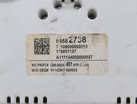 2017-2020 Chevrolet Impala Instrument Cluster Speedometer Gauges P/N:84582738 Fits Fits 2017 2018 2019 2020 OEM Used Auto Pa