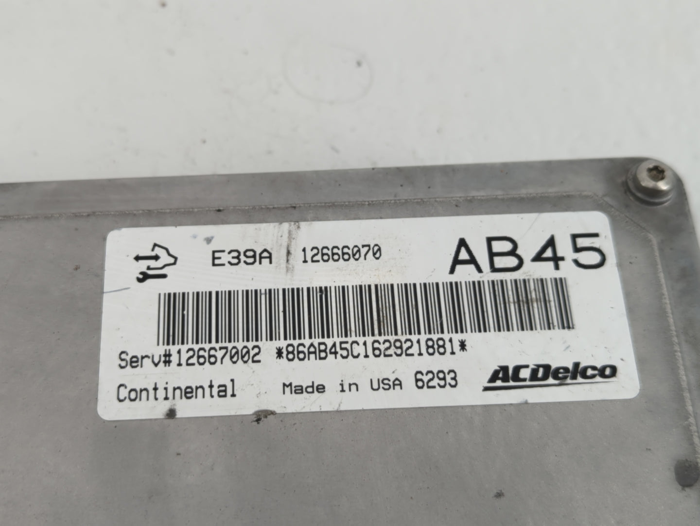 2017-2020 Chevrolet Impala PCM Engine Control Computer ECU ECM PCU OEM P/N:12666070 Fits Fits 2017 2018 2019 2020 OEM Used A